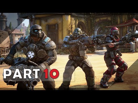 Gears Tactics (Insane) 100% Walkthrough 10 Act 2 - Chapter 2 (The Cruicible)