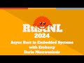 Async Rust In Embedded Systems With Embassy Dario Nieuwenhuis
