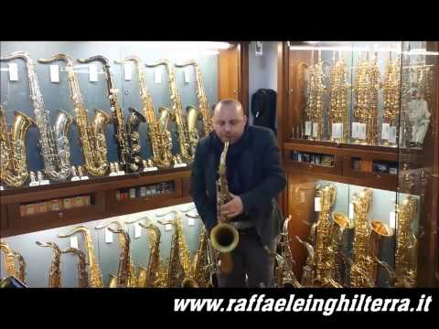 Rocco Di Maiolo prova sax tenore Selmer Mark 6 matricola 211552 Raffaele Inghilterra