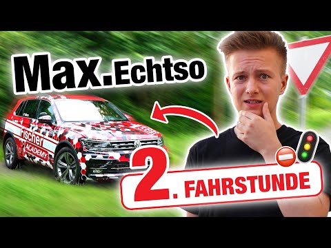 First driving lesson - Downtown with Max (Really) 🤯 | Fischer Academy