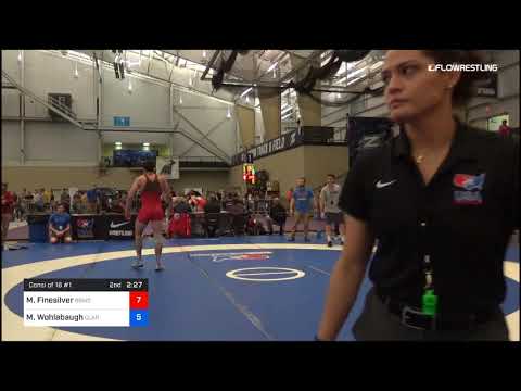86 Kg Consi Of 16 1 Matthew Finesilver Blue Blood Wrestling Club Vs Max Wohlabaugh Clarion RTC