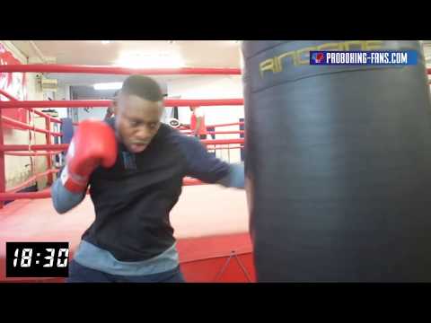 Dan Azeez - ProBoxing-Fans.com - 20 second Punchbag Challenge