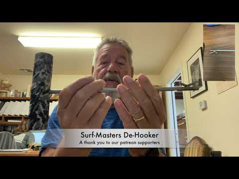 Patreon Surf-Master De-Hooker thank you giveaway.  Nickaway's Patreon Site https://bit.ly/3Jj76tb