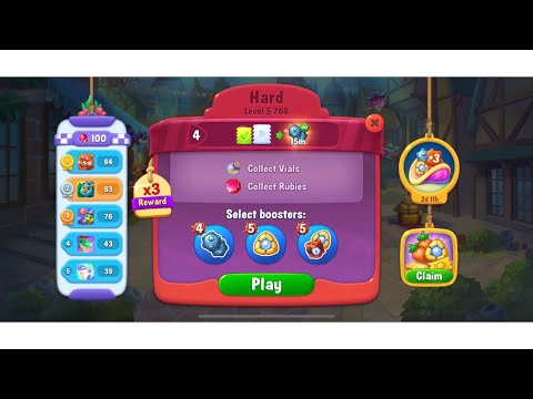 Fishdom, hard level 5766