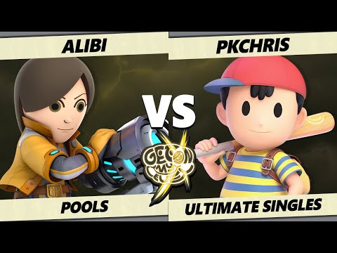 GOML X - Alibi (Mii Gunner) Vs. PkChris (Ness) Smash Ultimate - SSBU