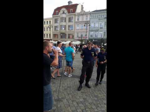 Bydgoszcz Stary Rynek RAP vs straż miejska