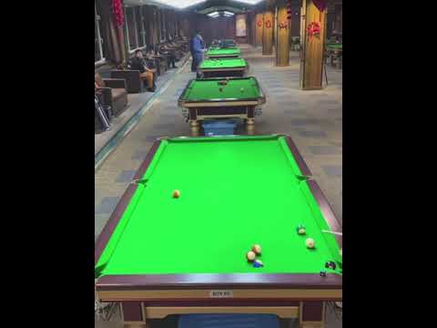 8-ball drill by Chinese player Zhang Kunpeng