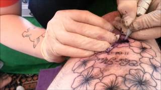 Tribute tattoo by my son
