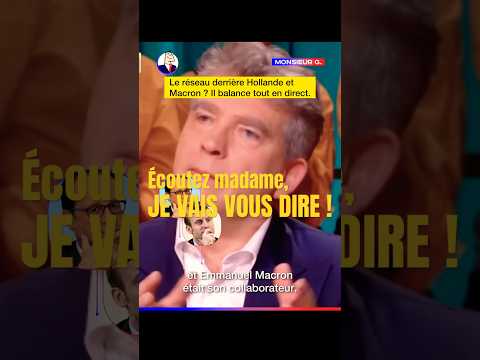 Il dévoile le réseau qui a mis la France à genoux. 💔
