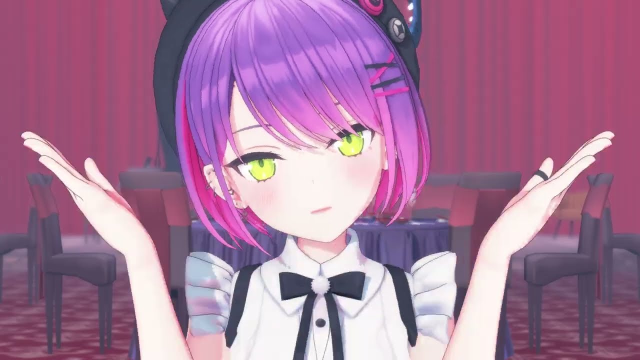 【ホロライブMMD】『ラヴィ(Vo.常闇トワ)/Lavie』by 常闇トワ【4K】