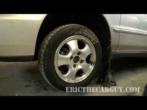 How To Remove A Stuck Wheel - EricTheCarGuy Video