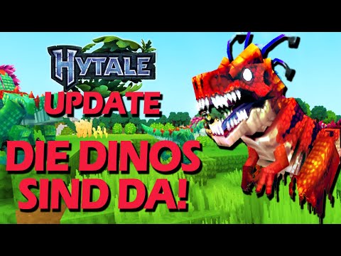 DINOS IN HYTALE 😍 | Alle Infos zum ersten Patch!