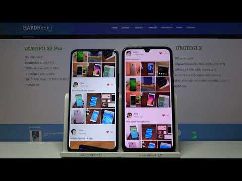 Umidigi S3 Pro vs Umidigi X | Antutu benchmark / Umidigi S3 Pro and Umidigi X test Antutu test