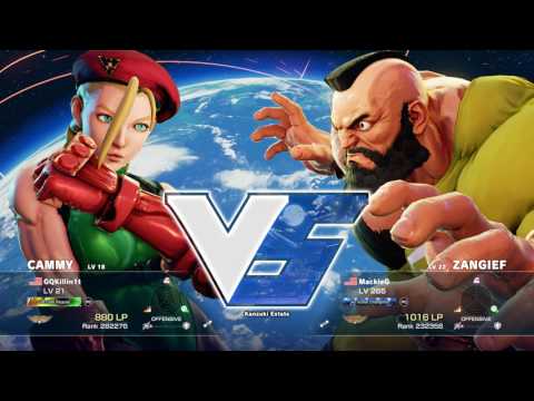 Street Fighter V: MackieG vs GQKILLAH Part 1