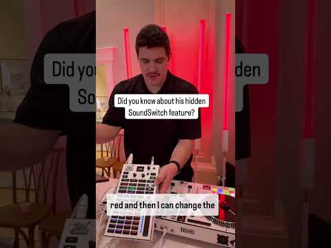 What does the hue knob actually do on the SoundSwitch Control One?