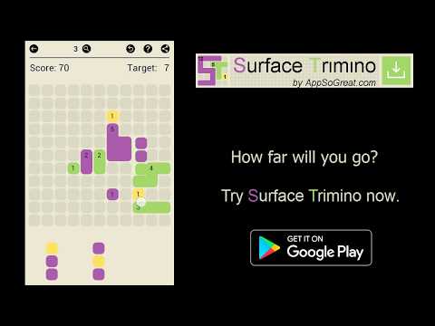 Surface Trimino: increase the  Video