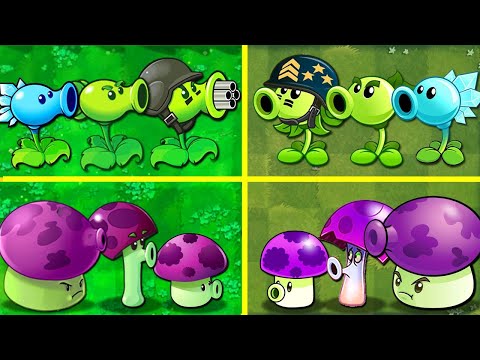 Random Team Plants PVZ 1 vs PVZ 2 - Who Will WIn? - Team Plant vs Team Plant Battlez