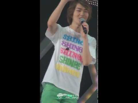 120503 SHINee Japan Tour in Nagoya - Onew Ending