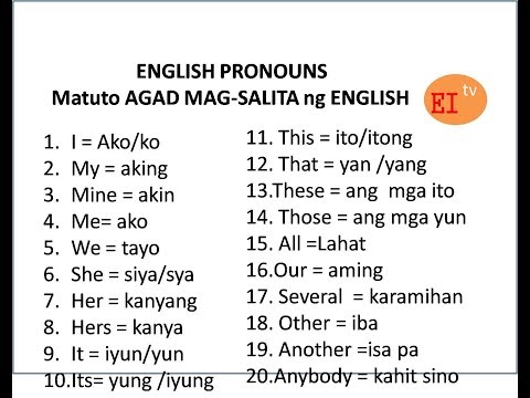 , title : 'English Pronouns DAPAT NINYONG TANDAAN PARA MAKAPAG-English AGAD