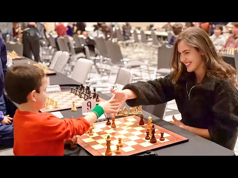 8 Year Old Kid DESTROYS a Chess Master