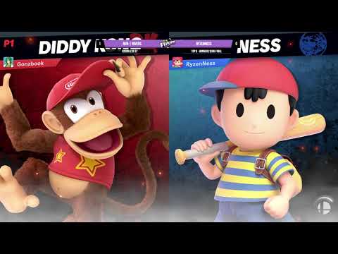 Fusion.exe 67 - NVR Rivers (Diddy Kong) vs RyzenNess (Ness) - Top 8 - Winners Semi-Final