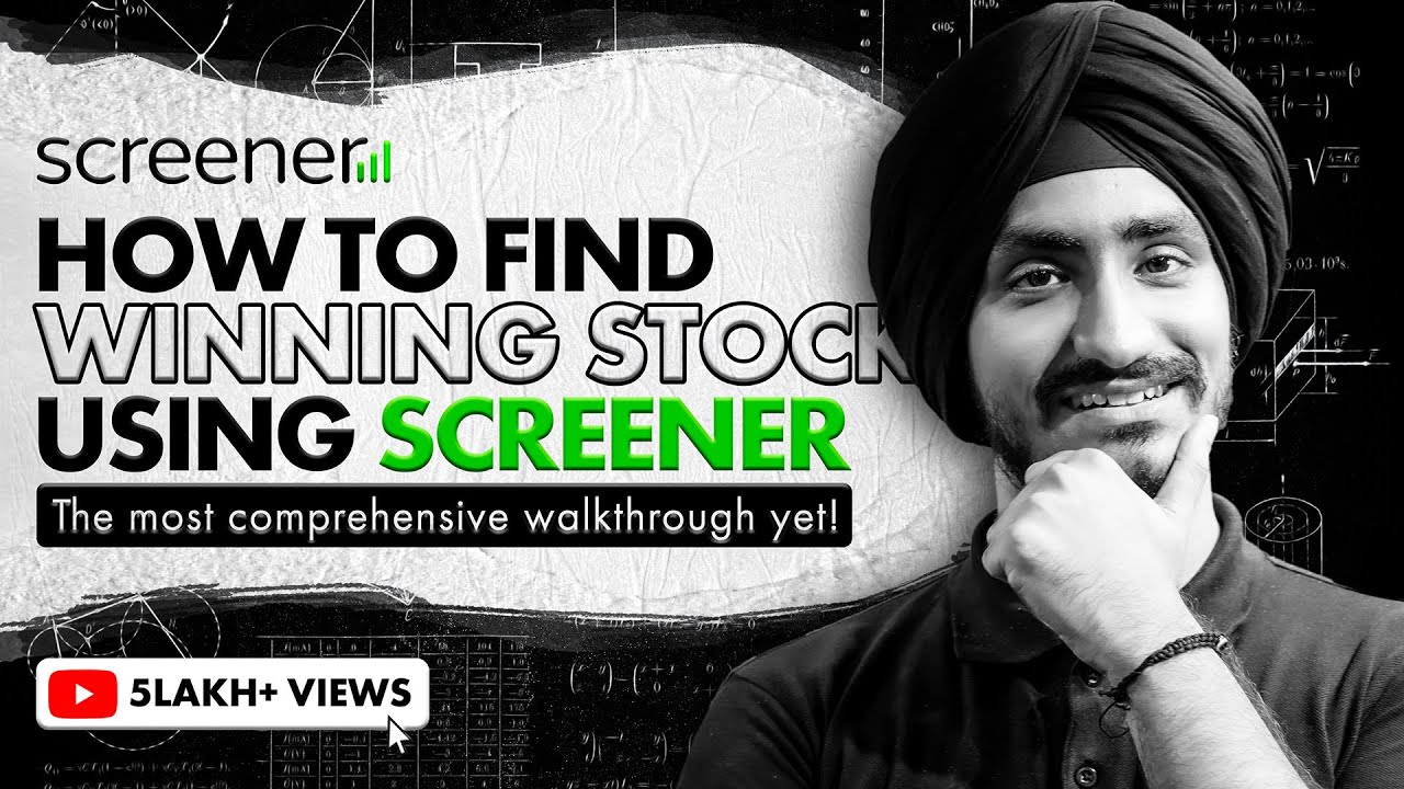 How to find Winning Stocks using Screener?? Complete Guide on Valuations Ratios Watchlist
