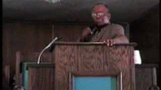 country preacher in a country church