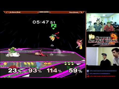 Melee Doubles #29 - Pizza (Polo/Shmugs) vs Go Banan (Sazoon/BiscuitTricks)