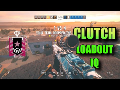 300 IQ Clutches with IQ: Rainbow Six Siege