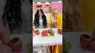 Satisfying With Unboxing Barbie Doll Kitchen Set, ASMR Video #shorts