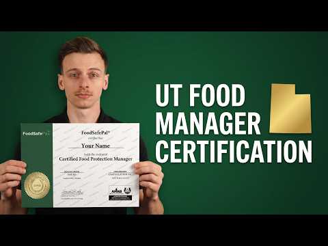 Utah Food Safety Certification