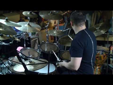 Shatter Messiah - Gods of Divinity Drum Practice Video (Robert Falzano)