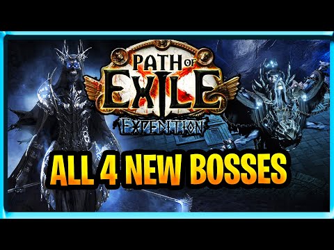 Path of Exile Expedition All 4 New Boss Fights, Medved , Vorana , Uhtred , Olroth Bosses