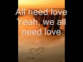 Easily Amused- All need love