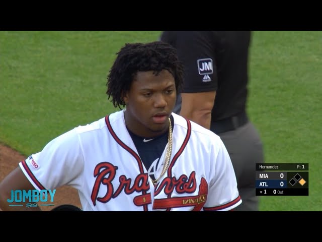 The Marlins hit Acuña again and Snitker gets ejected, a breakdown