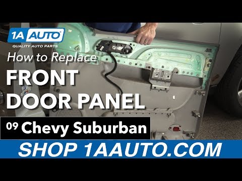 How to Remove Front Door Panel 07-14 Chevy Suburban