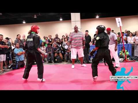 Tressa Young vs Theresa - Women's Sparring - US Capitol Classics & China Open 2014