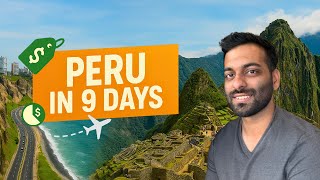 How Much It Costs To Do A Peru Trip! Watch This Before Going to Peru! Budget Breakdown
