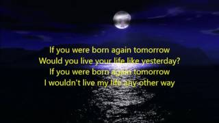 Bon Jovi - Born again tomorrow (Lyrics)