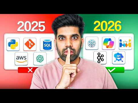 Best Skills to Learn in 2026 | ONLY 5 Tech Skills That Actually Matter (Don’t Waste Time)