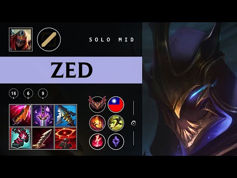 Zed Mid vs Aurelion Sol - TW Grandmaster Patch 25.24