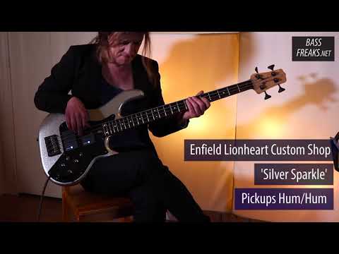 Enfield Lion Heart Custom shop 2014 silver sparkle image 5