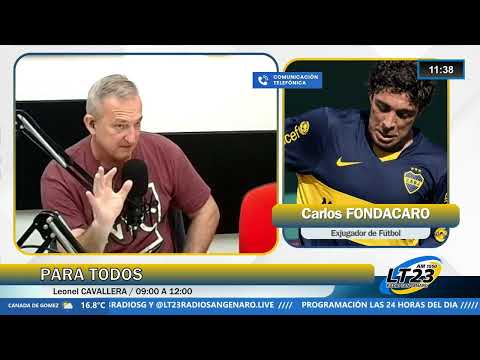 Carlos Fondacaro, ex Boca, eligió la tranquilidad de Loma Alta para vivir junto a su familia