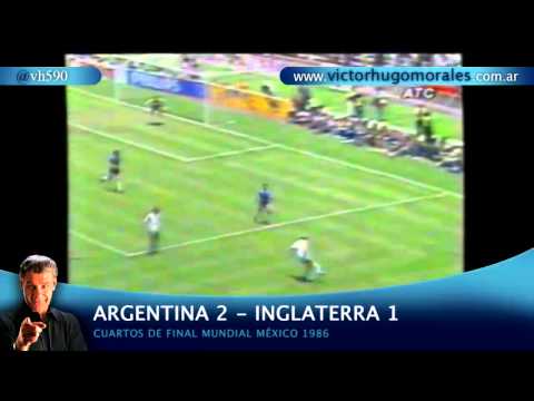 Argentina 2 - Inglaterra 1 (México ´86 - Víctor Hugo Morales) 5/