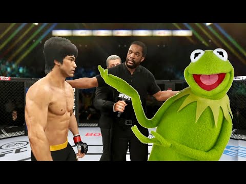 PS5 | Bruce Lee vs. Frog Kermit (EA Sports UFC 4) 🥊