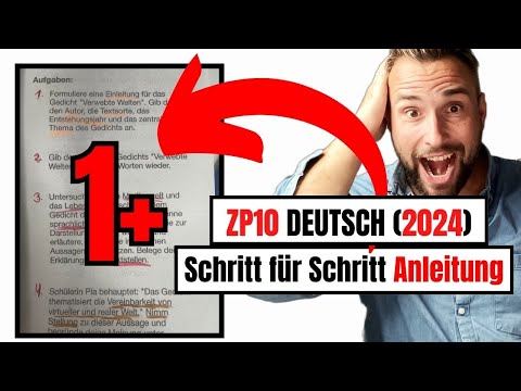 ZP10 Deutsch 2026: Aufgabentyp 4a leicht verständlich erklärt - Garantiert Bestnoten!