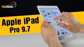 Apple iPad Pro 9.7 Wi-FI + Cellular 32GB Gold (MLPY2) - відео 1