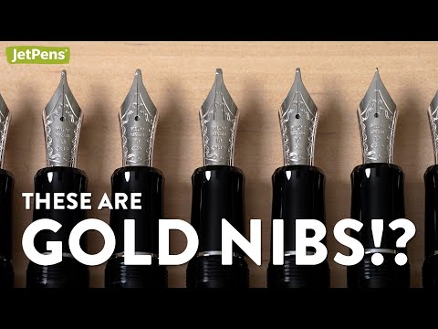 Gold Nib Fountain Pens EXPLAINED