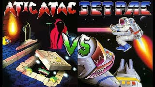 ATIC ATAC vs JET PAC - WHICH IS THE BETTER GAME?