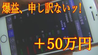 【日本株】コロナショックで爆益＋５０万円。日本を信じた結果。私言いましたよね？